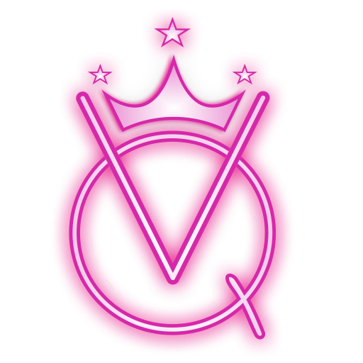 L'immagine favicon ritrae il logo dell'artista: una Q di "queen" ed una V del suo nome "Vittoria", intersecate. Al centro della V c'è una corona da regina, una corona a 3 punte con 3 stelline sopra.